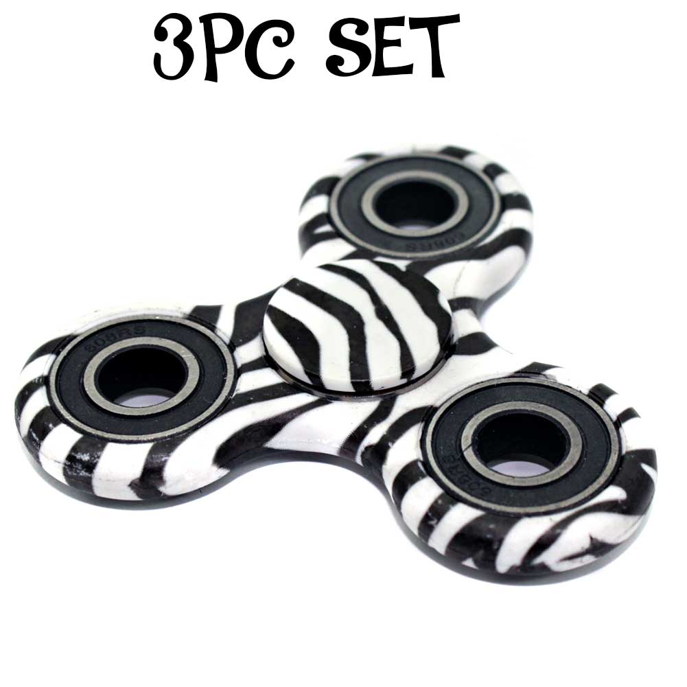 Zebra Stripes Fidget Spinner WHOLESALE