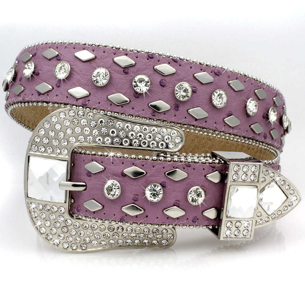 1 1/4' Rhinestone Belts