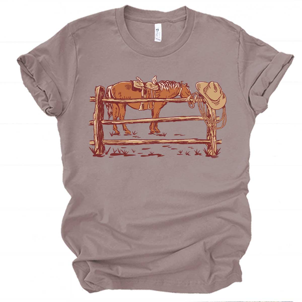 STBL-HORSE-DBRN-(4PCS)