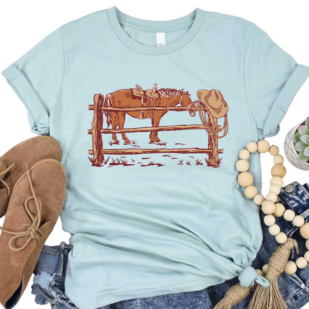 STBL-HORSE-DBL-(4PCS)