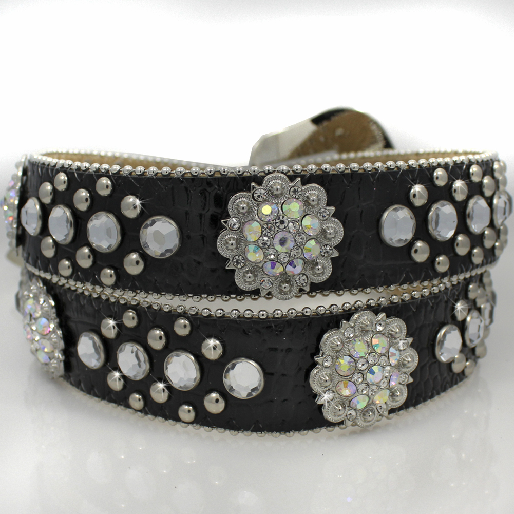 Brand New, Plus size, western, rhinestone studded, belt, 3XL, BHW ...