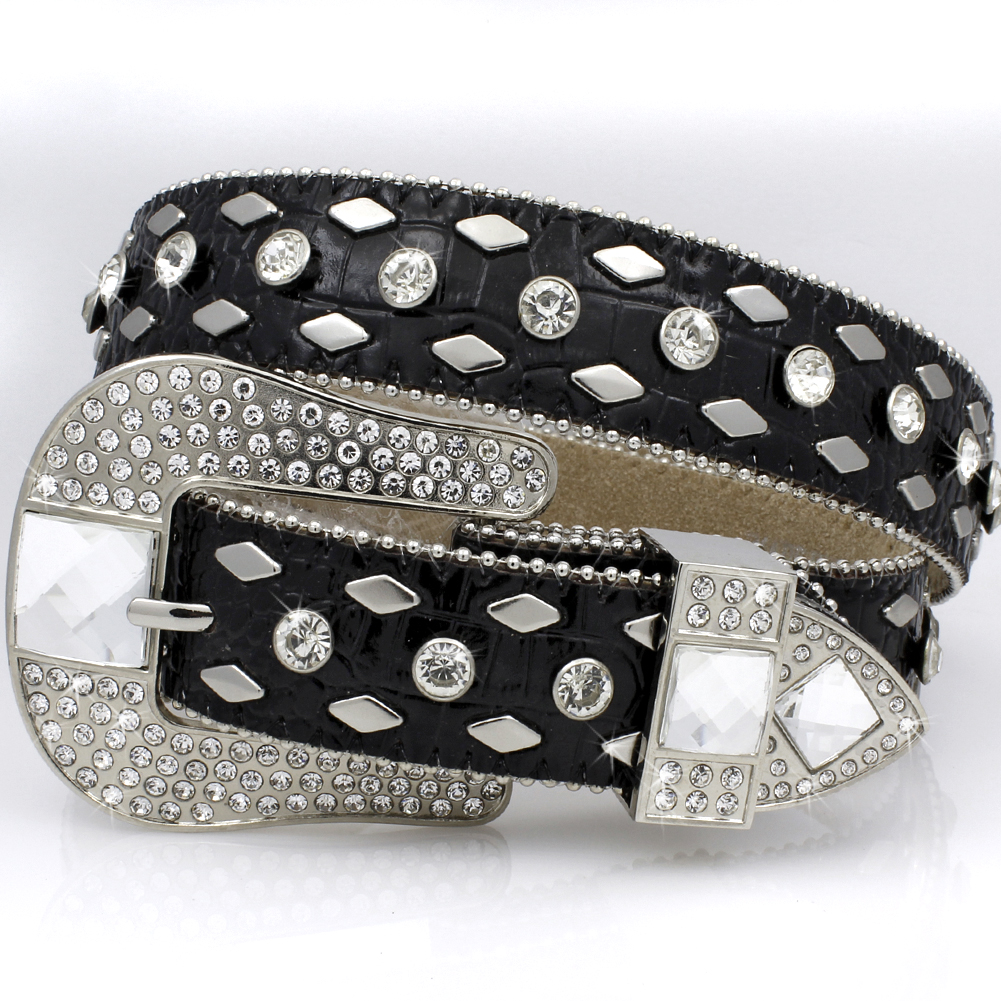 1 1/4'  Rhinestone Belts