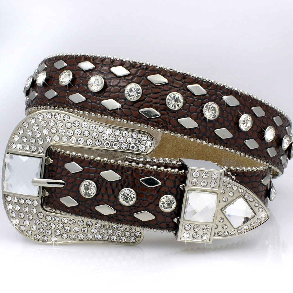 1 1/4'  Rhinestone Belts