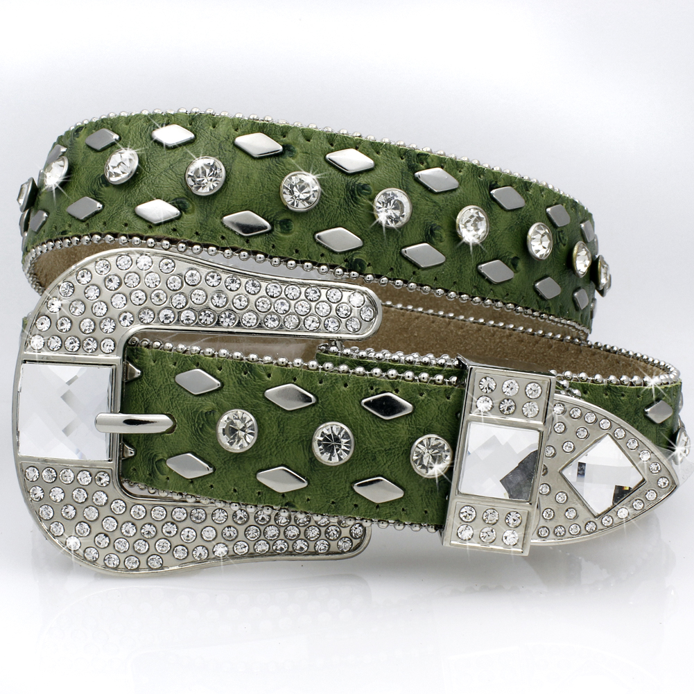 1 1/4'  Rhinestone Belts