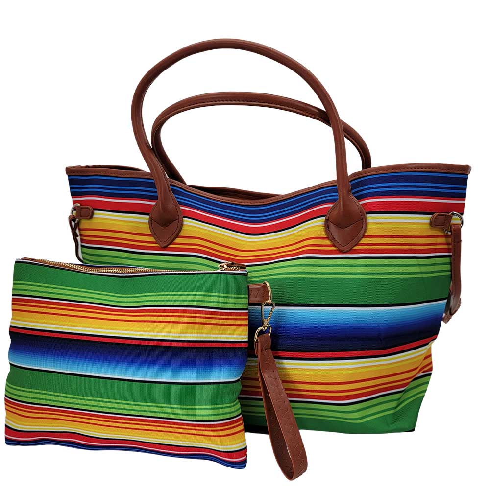 2PC-TOTE-STRIPED