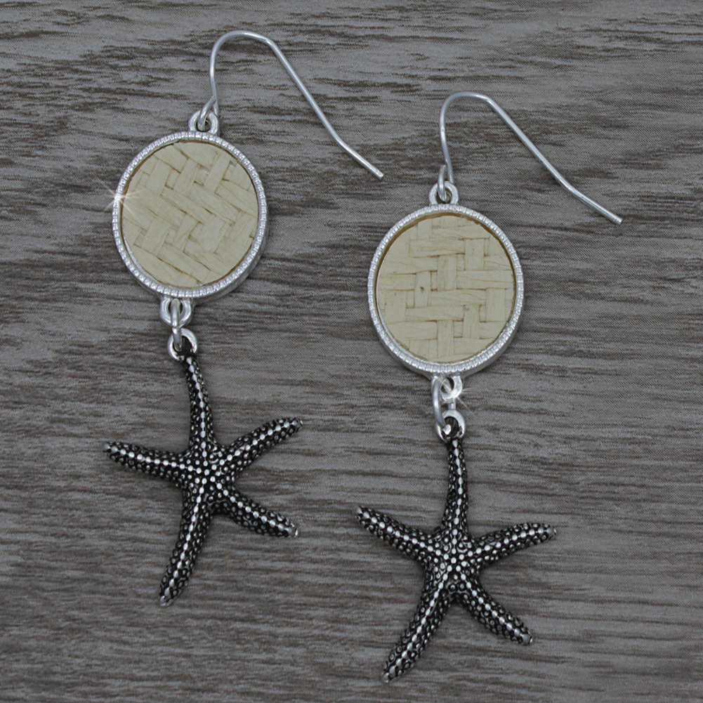 OE245-STARFISH-BONE-EARRINGS