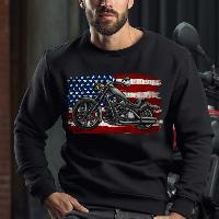 FLEECE-USA-BIKER-BK-(2PCS)