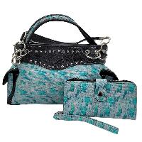 35-AW-TEAL-BAG-WALLET-SET