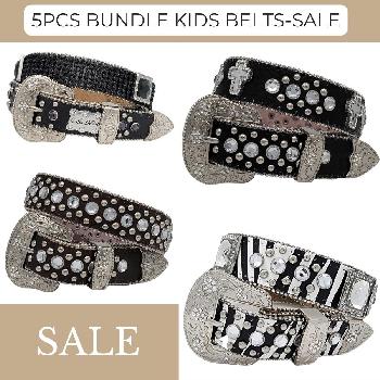 5PCS-KIDS-VALUE-BELT-NEW