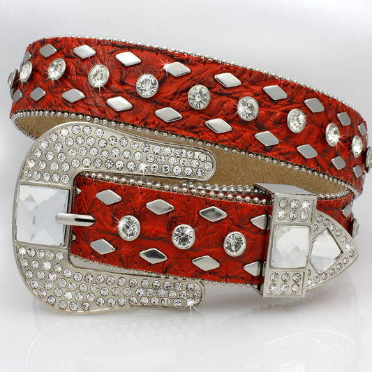 1 1/4'  Rhinestone Belts