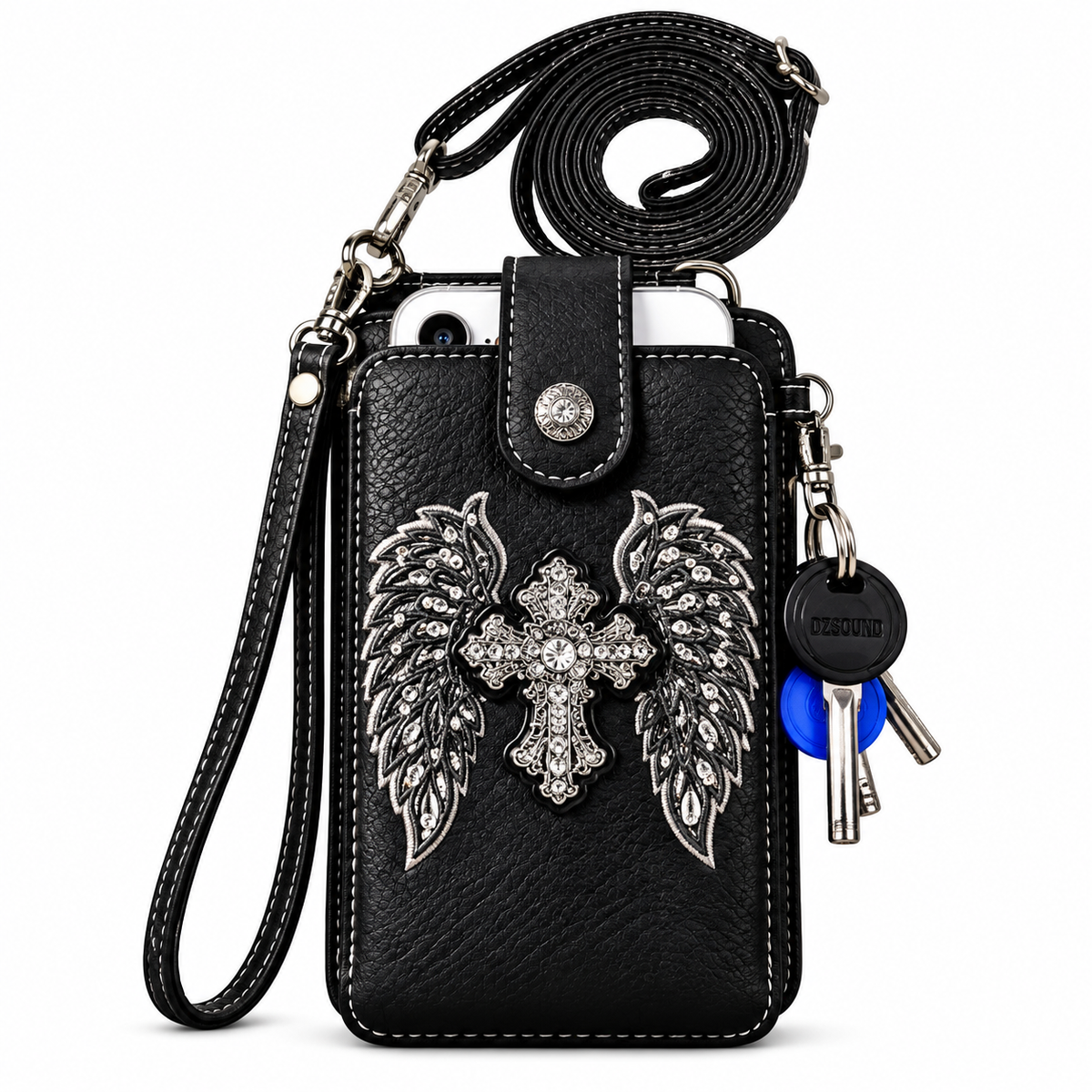 2061-W15LCR-BLK/PEWTER
