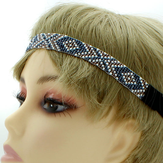 Kids Aztec Beaded Headbands