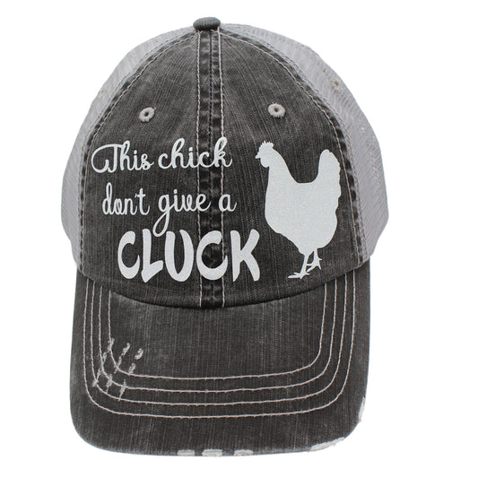 THISCHICKCLUCK-GRY-WT