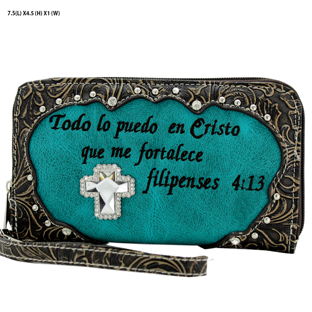 Spanish Bible Verse Wallets