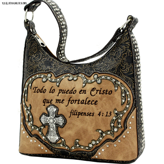 Spanish Bible Verse Purses