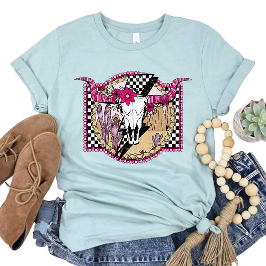 AZT-C-BULL-LT-DBL-(4PCS)