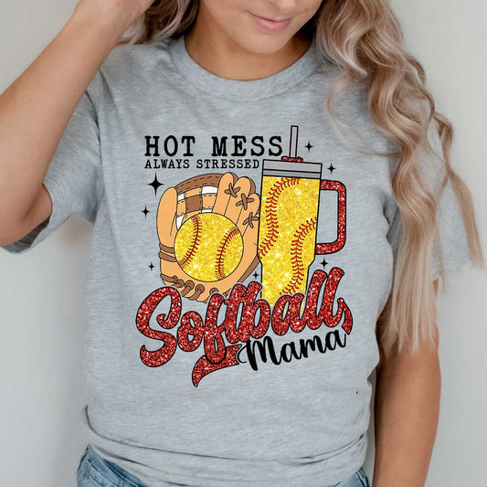 SOFTBALL-HM-GY-(4PCS)