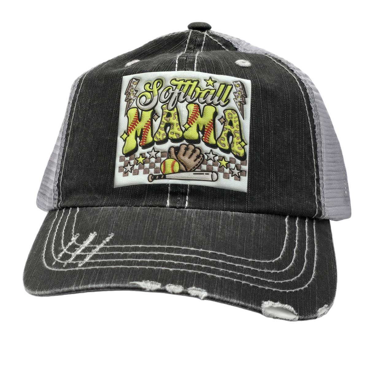 SOFTBALL-MOM-GY-(4PCS)